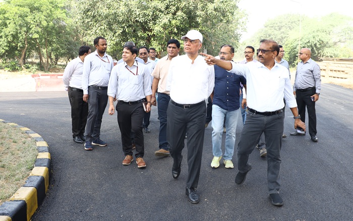 MD DFCCIL inspects of new Dadri–New Ateli–New Dabla section